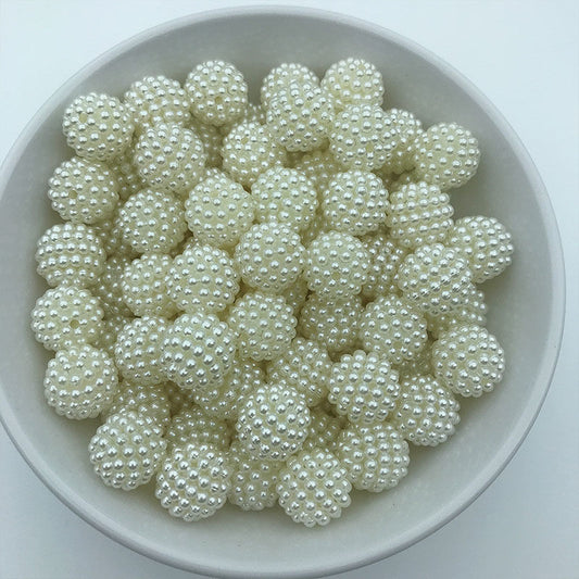 Cream Color / Off-White Pearl beads 16mm