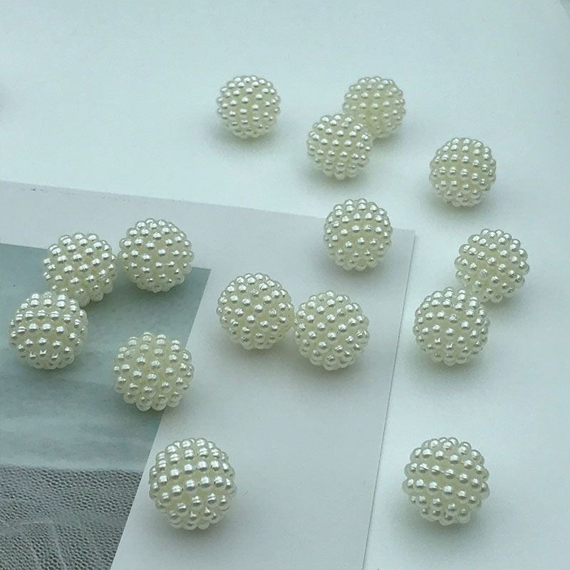 Cream Color / Off-White Pearl beads 16mm